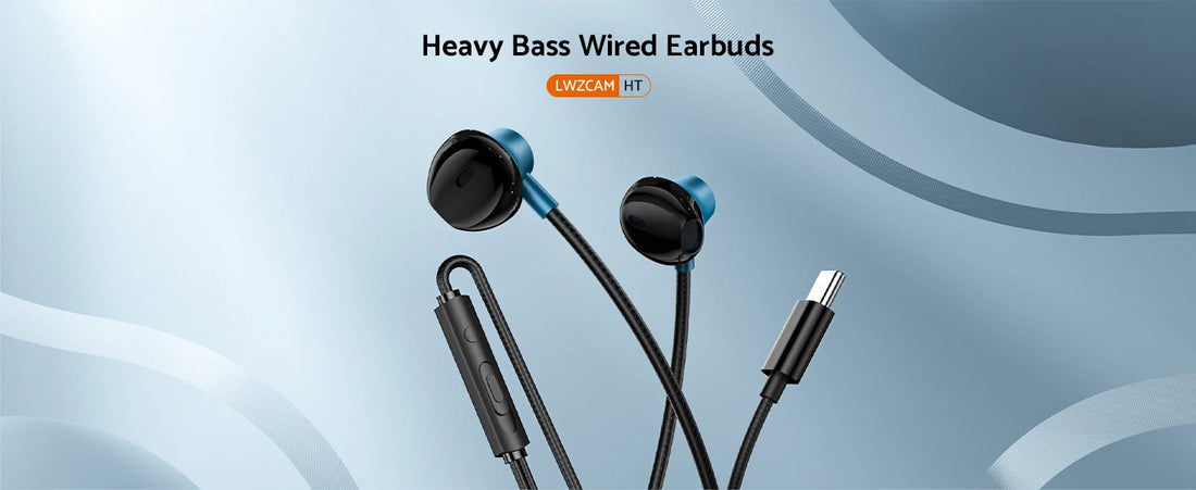 HiFi Wired Earphones USB-C/3.5mm for Samsung Galaxy