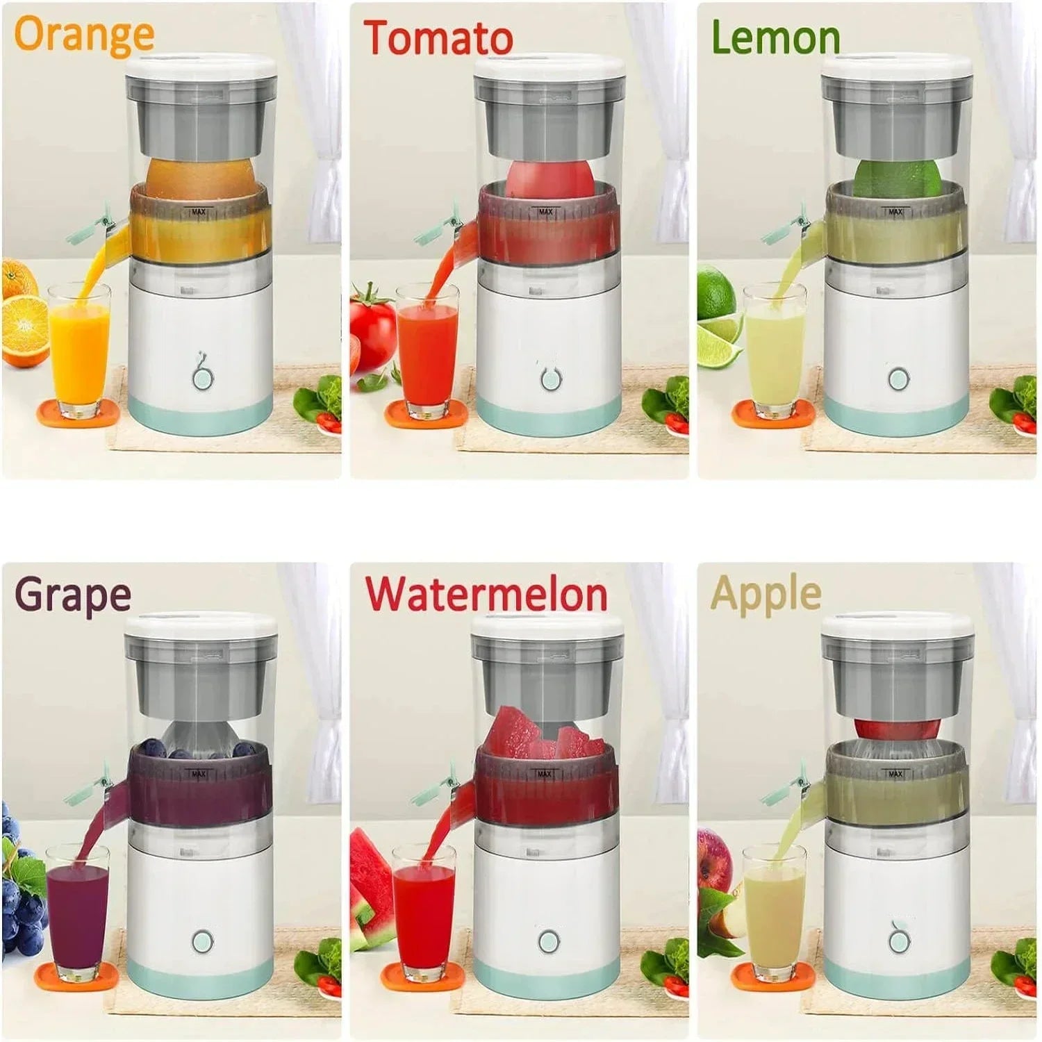 Compact USB Citrus Juicer Cup