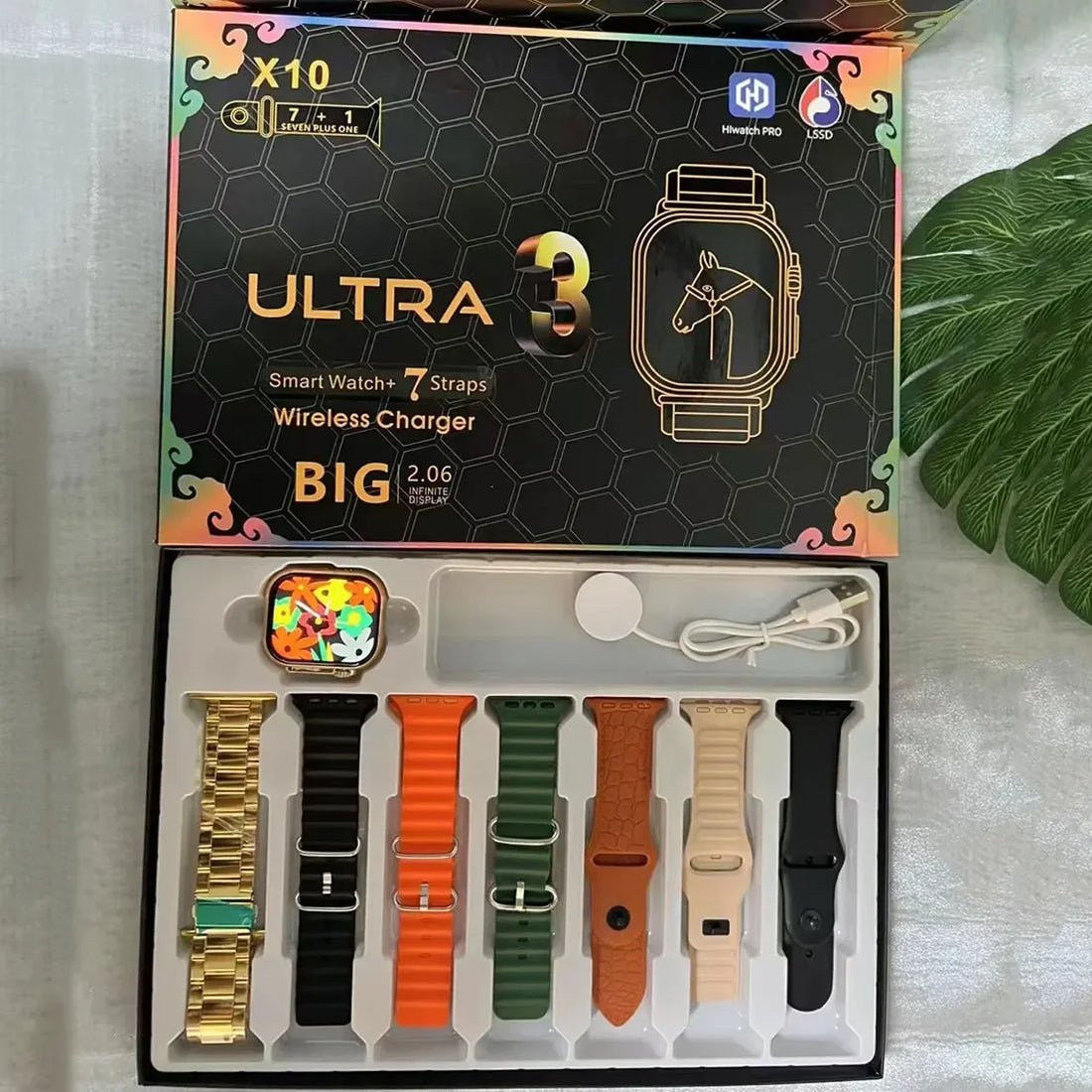 X10 Ultra 3 Smart Watch with Bluetooth Calling