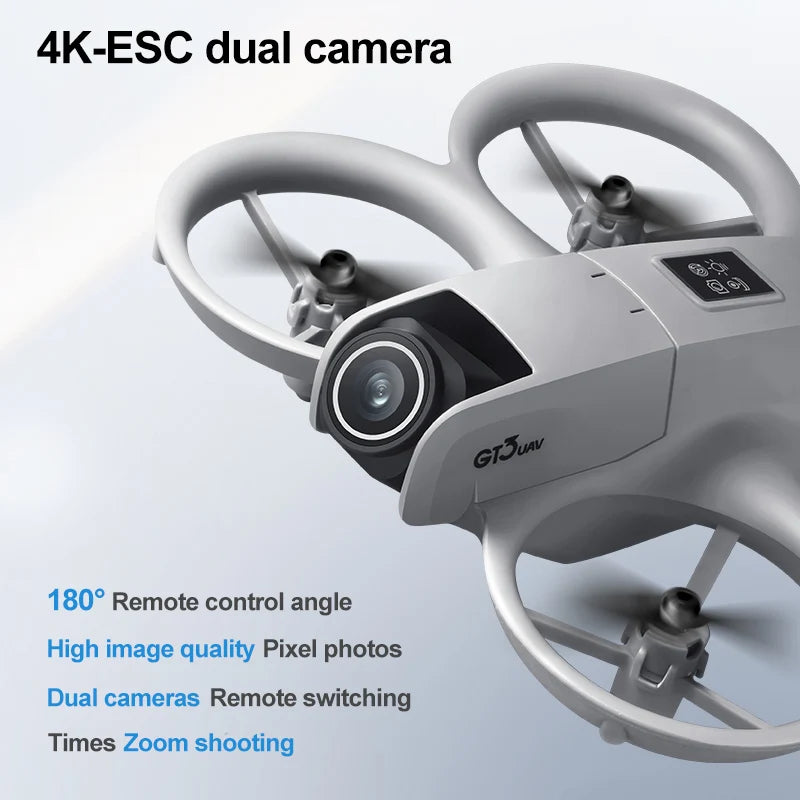 GT3 GPS 8K Drone with Dual Cameras & Obstacle Avoidance