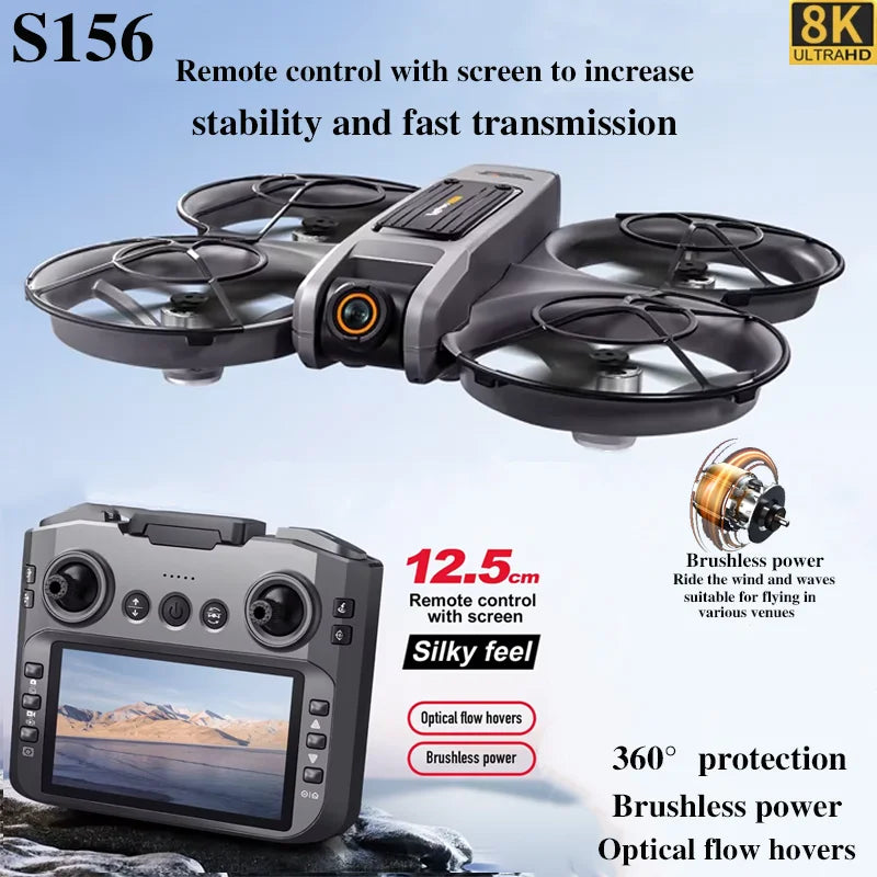 S156 8K GPS RC Drone with Dual HD Camera