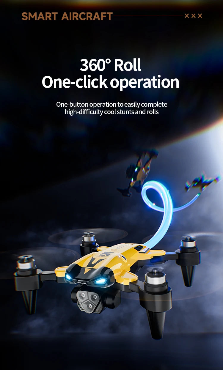 M5 Professional 8K GPS Drone with Triple Camera & Obstacle Avoidance