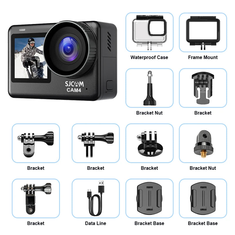 SJCAM CAM4 4K Action Camera with Touch Screen