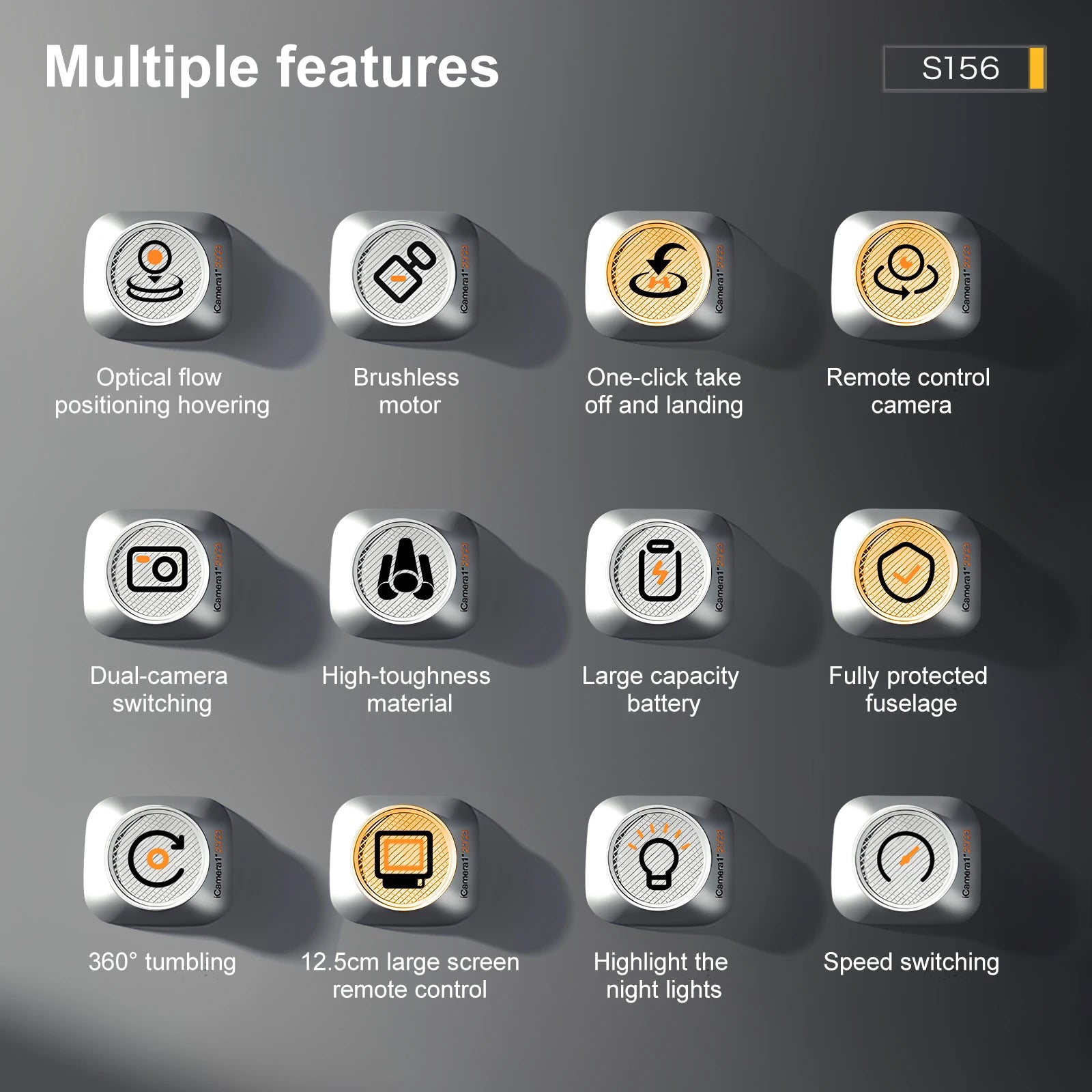 S156 8K GPS RC Drone with Dual HD Camera