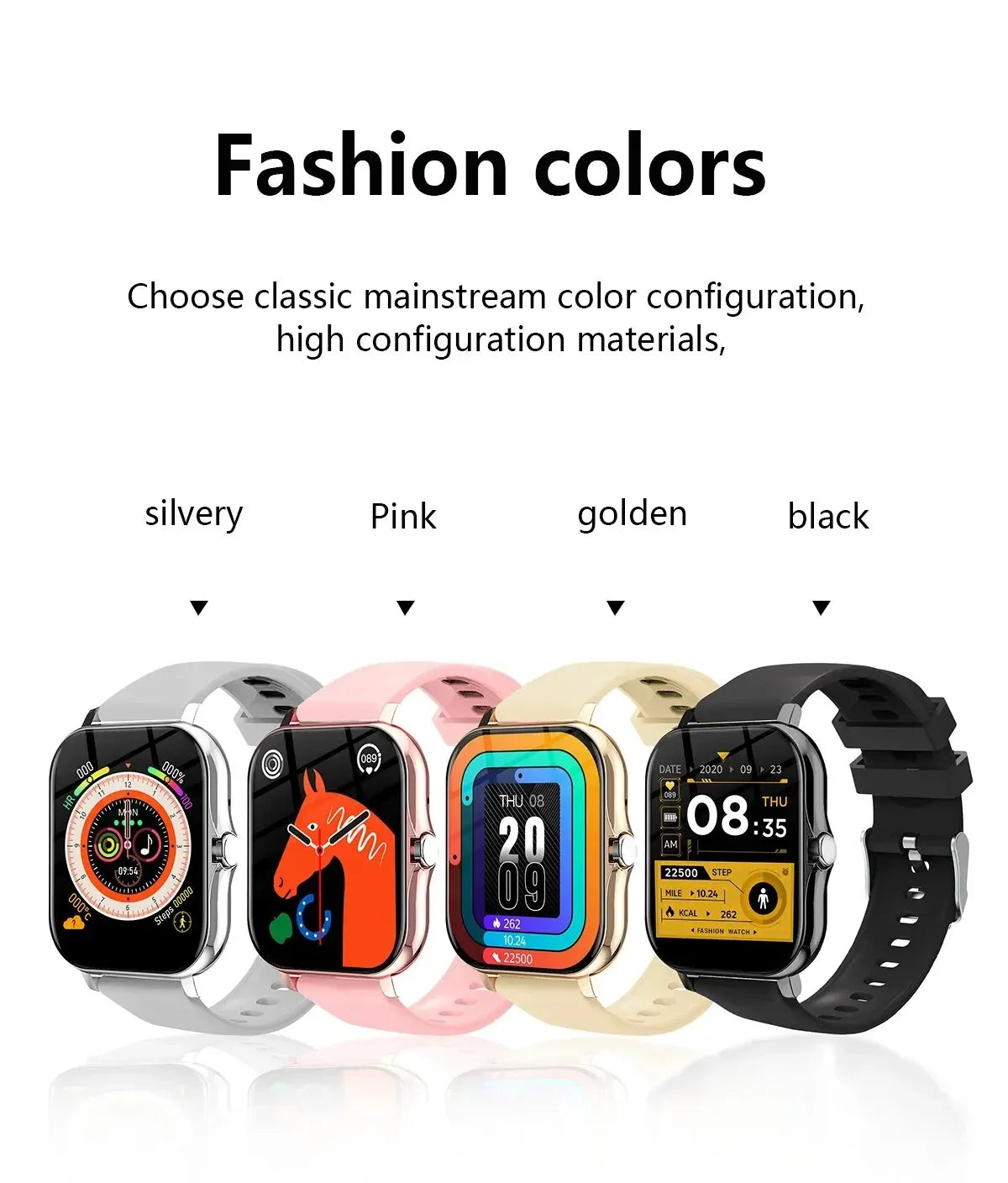 Xiaomi 2025 Bluetooth Smart Watch for Men & Women