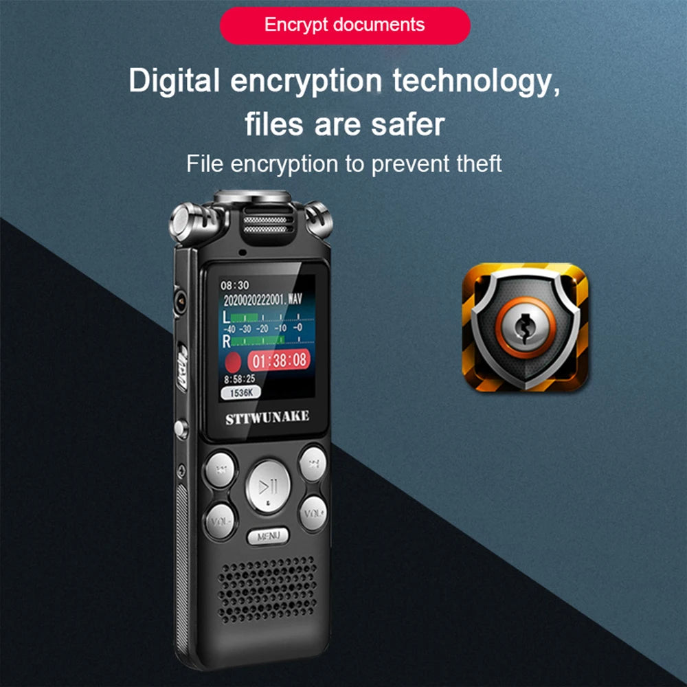 Professional Voice Activated Digital Audio Recorder