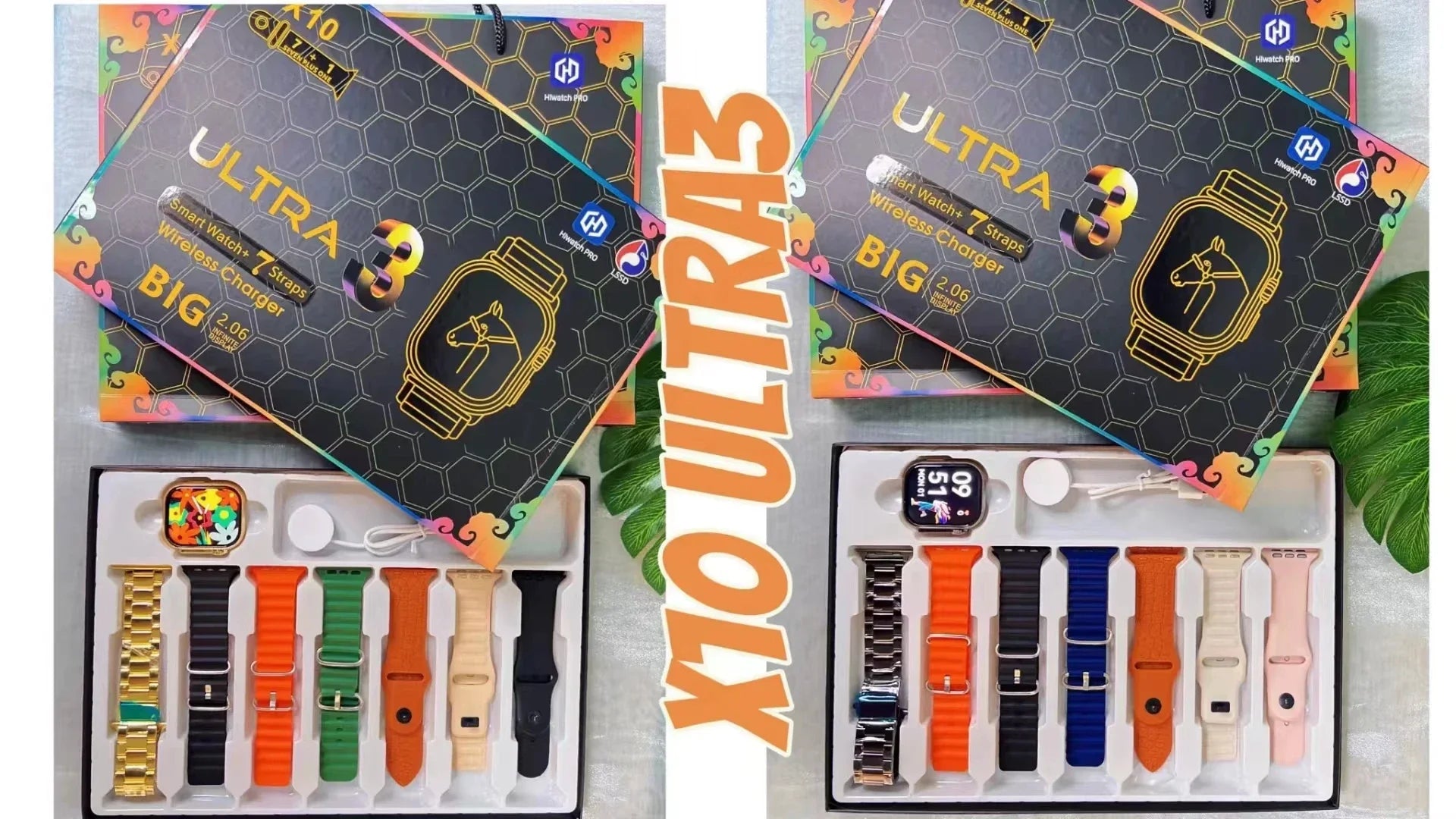 X10 Ultra 3 Smart Watch with Bluetooth Calling