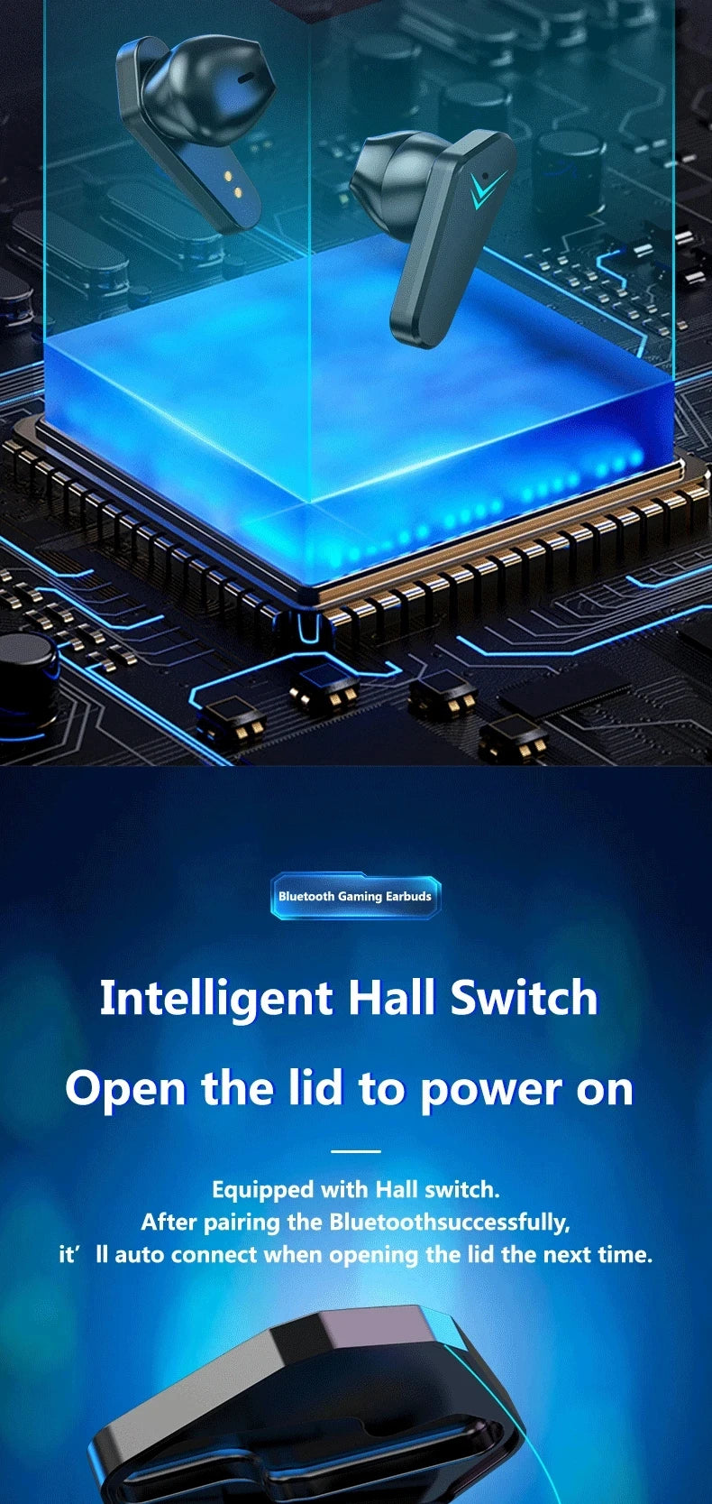 X15 TWS Wireless Gaming Earbuds