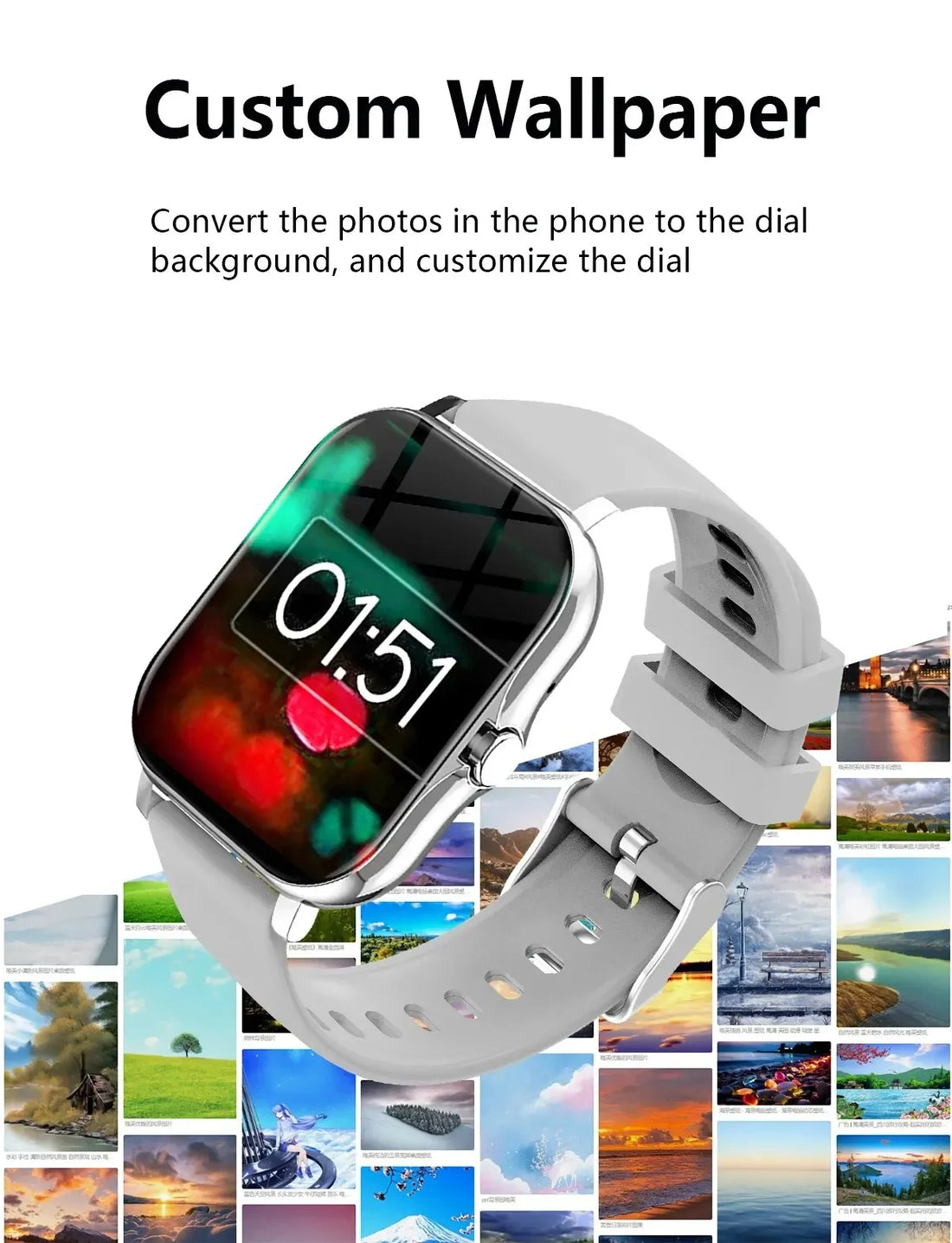 Xiaomi 2025 Bluetooth Smart Watch for Men & Women