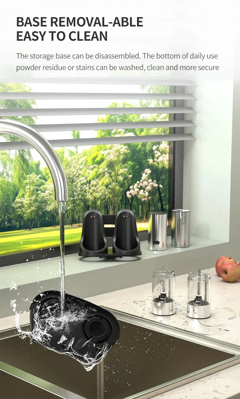 Electric Rechargeable Salt And Pepper Grinder