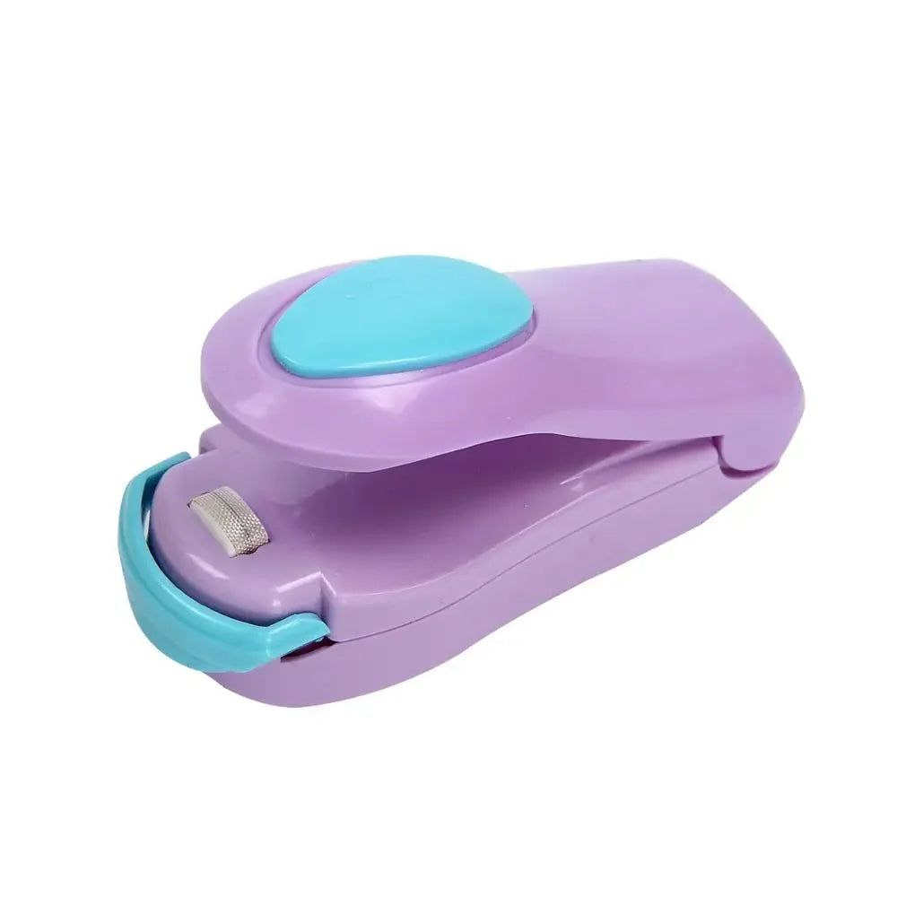 Mini Heat Sealing Machine & Food Bag Clip – Kitchen Storage Tool