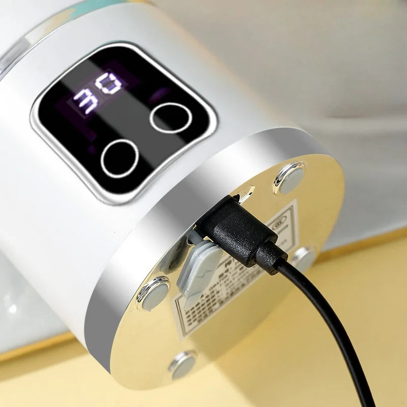 2025 Mini Electric Juicer – 450ML with Digital Display