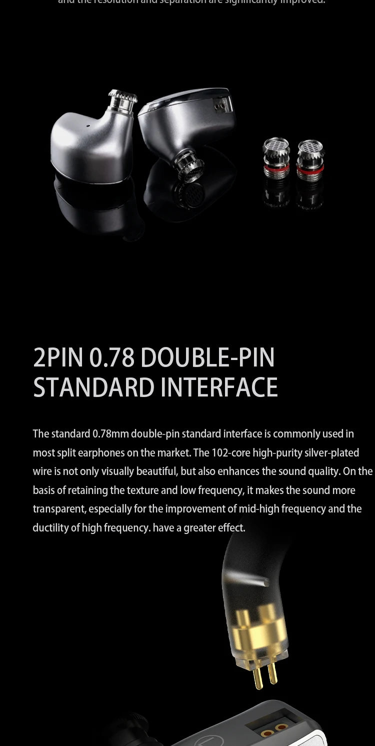 Zhulinniao Qingluan Z4 In-Ear Metal Headphones HiFi Sound Noise Cancelling for Music & Gaming Student And Office Use