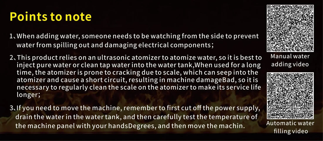 3D Steam Electric Fireplace with App Control Smart LED Flame Water Vapor Humidifier for Bedroom Living Room TV Decor