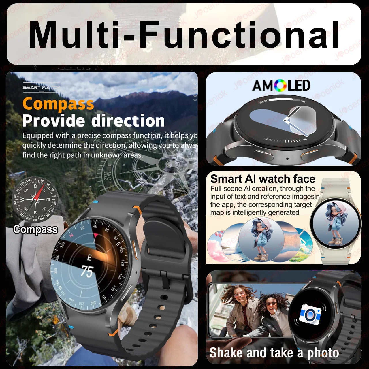 Galaxy Watch 7 Smartwatch with AMOLED Display