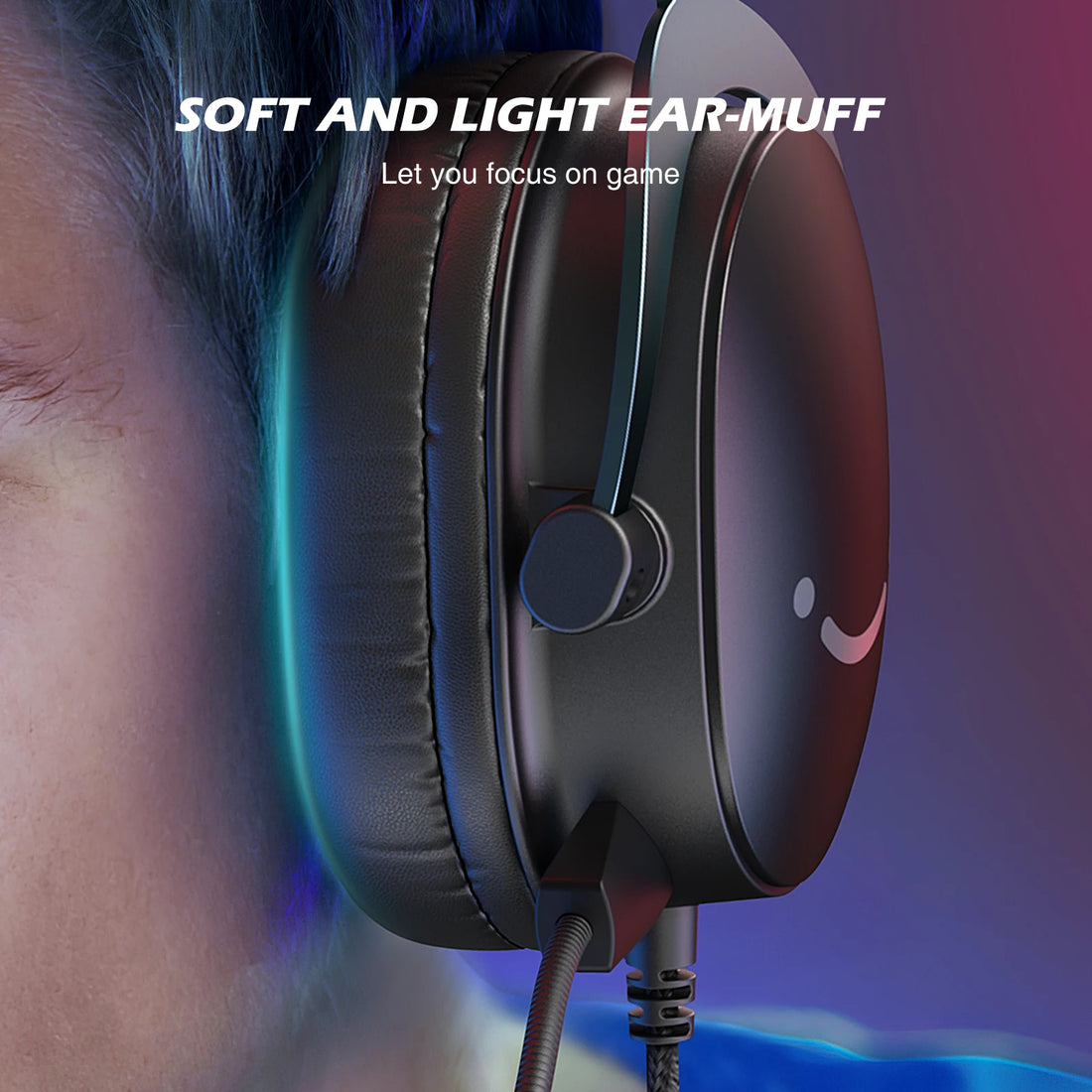 FIFINE H9 Wired Gaming Headset with 7.1 Surround Sound