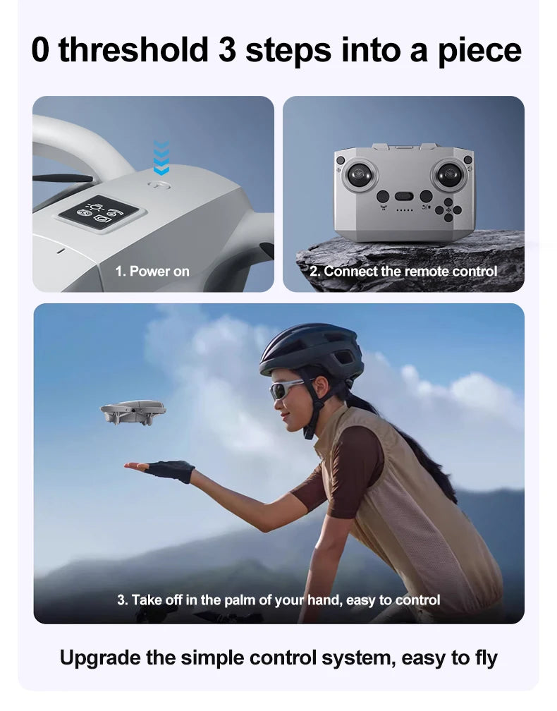 GT3 GPS 8K Drone with Dual Cameras & Obstacle Avoidance