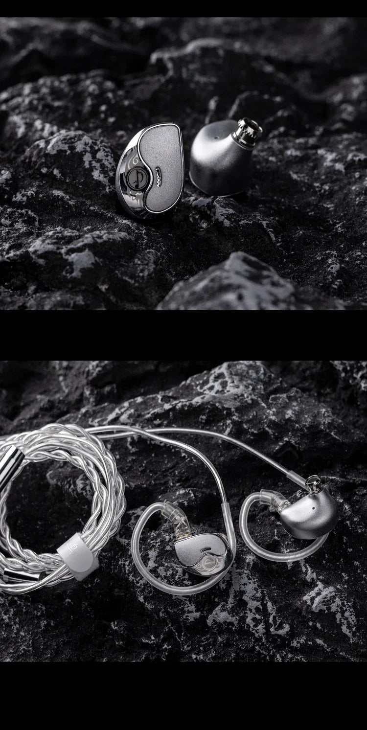 Zhulinniao Qingluan Z4 In-Ear Metal Headphones HiFi Sound Noise Cancelling for Music & Gaming Student And Office Use