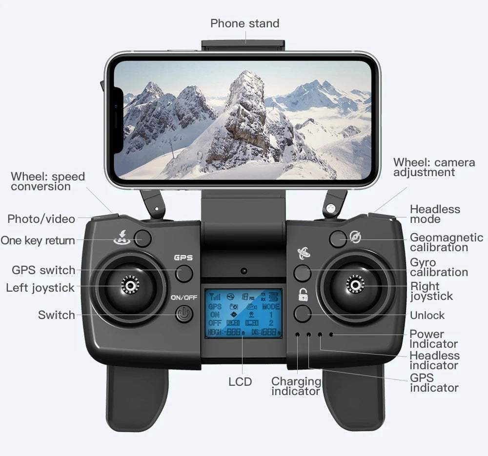L900 Pro MAX 4K GPS Drone with Dual Camera