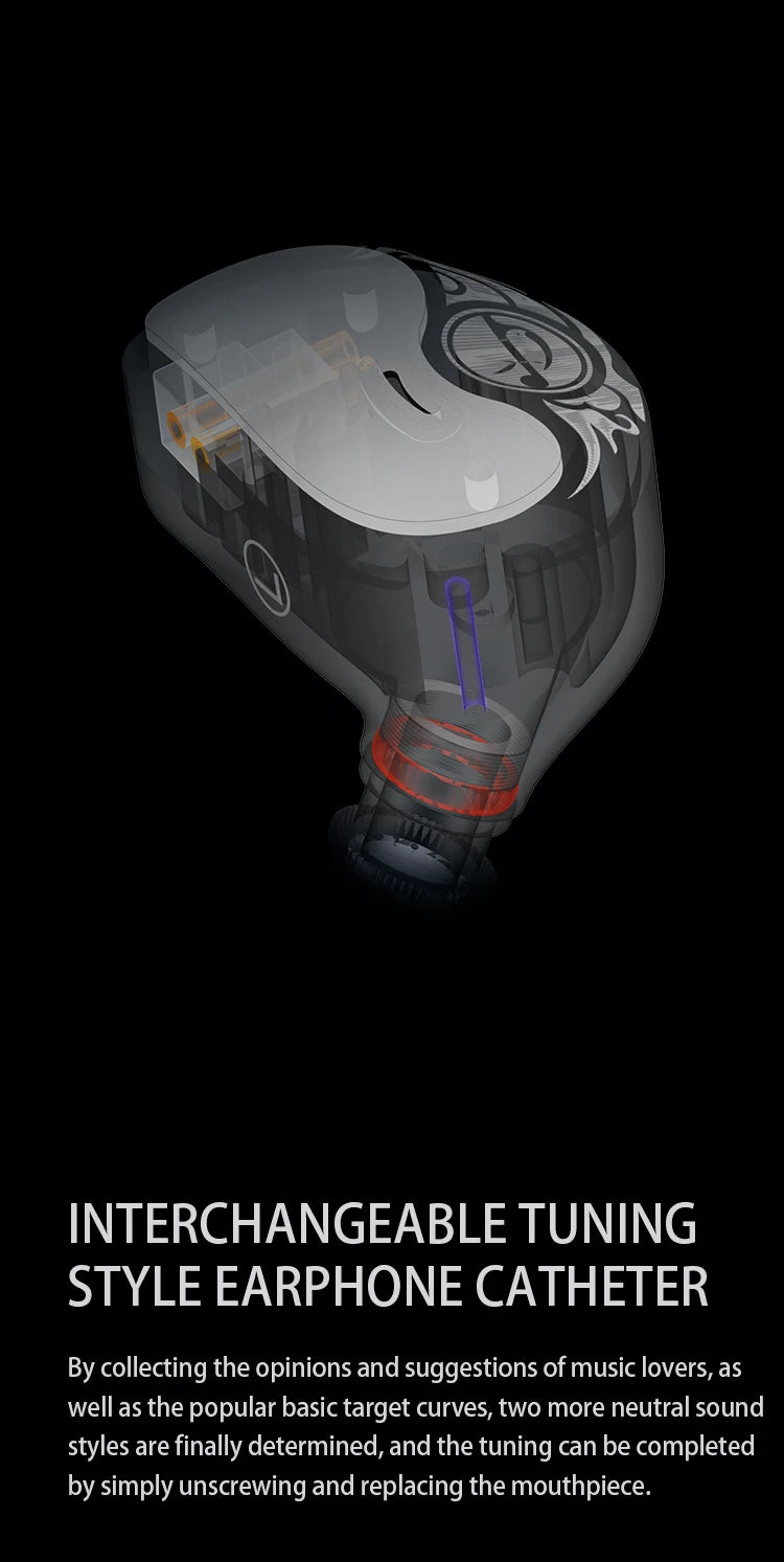 Zhulinniao Qingluan Z4 In-Ear Metal Headphones HiFi Sound Noise Cancelling for Music & Gaming Student And Office Use