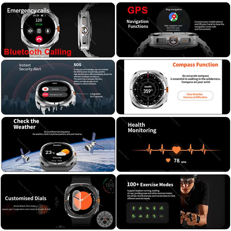 2025 Galaxy Watch Ultra Smartwatch