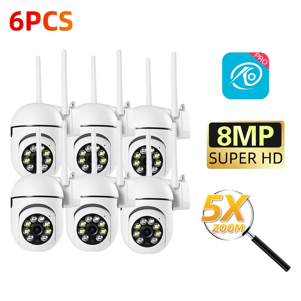 O-Kam Pro 8MP WiFi Outdoor IP Camera with 5X Zoom