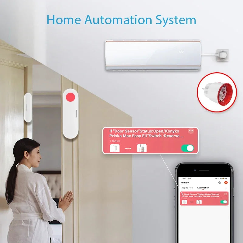 Tuya WiFi Smart Plug EU 16A with Power Monitoring