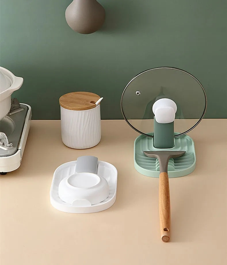 Heat-Resistant Kitchen Spoon Holder Rack