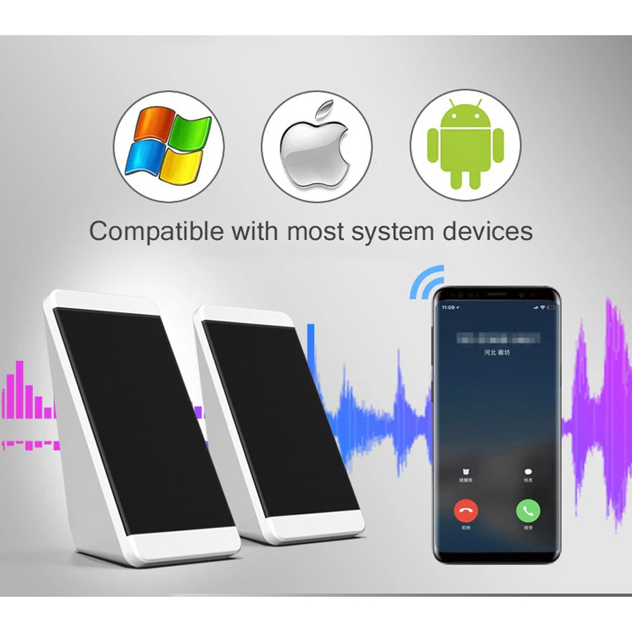 USB Portable Stereo PC Speaker for Laptop
