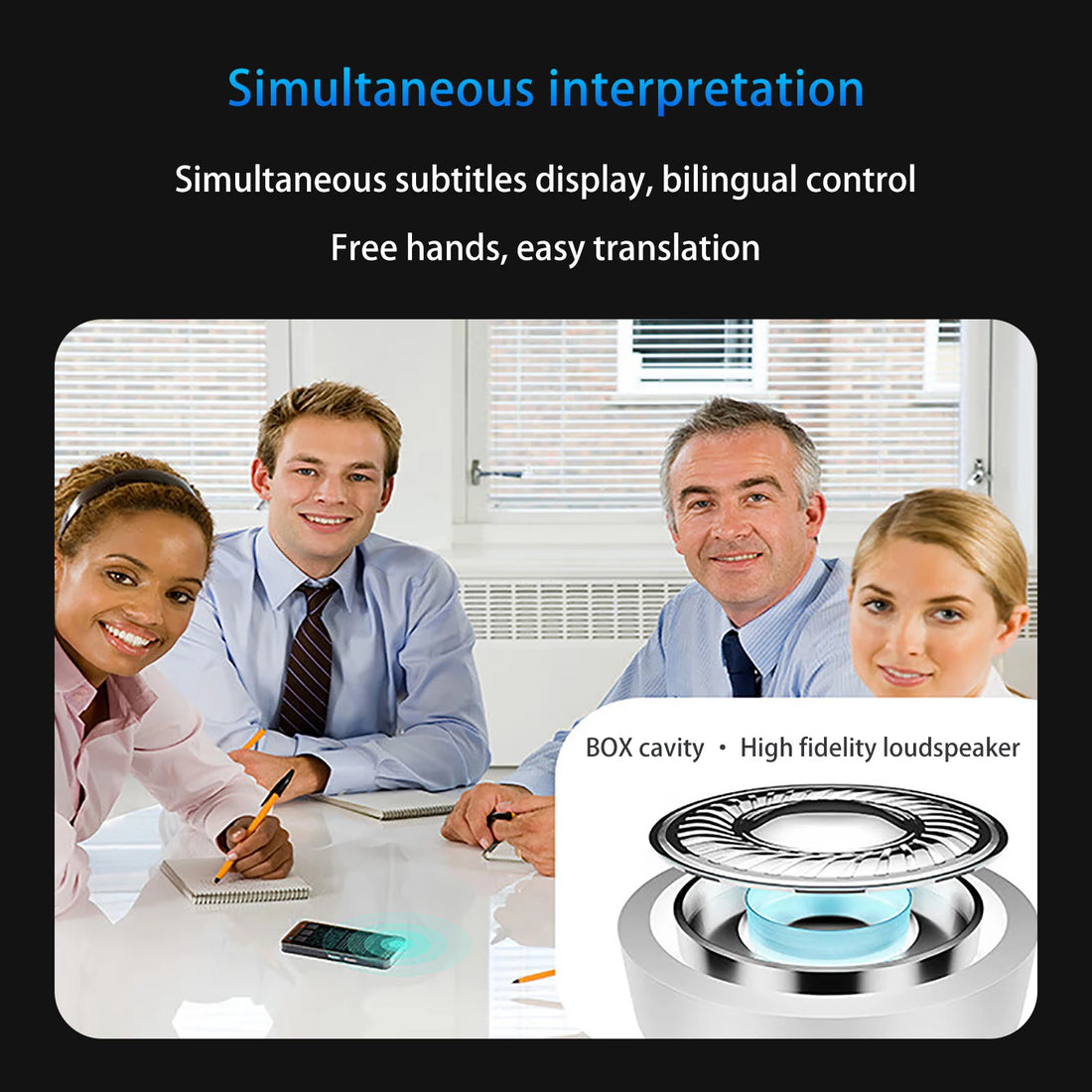 S85 Portable Language Translator Device