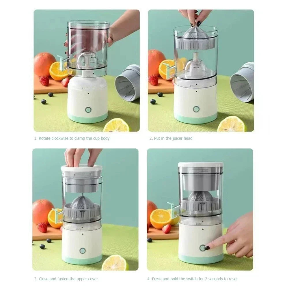 USB Rechargeable Electric Citrus Juicer Cup