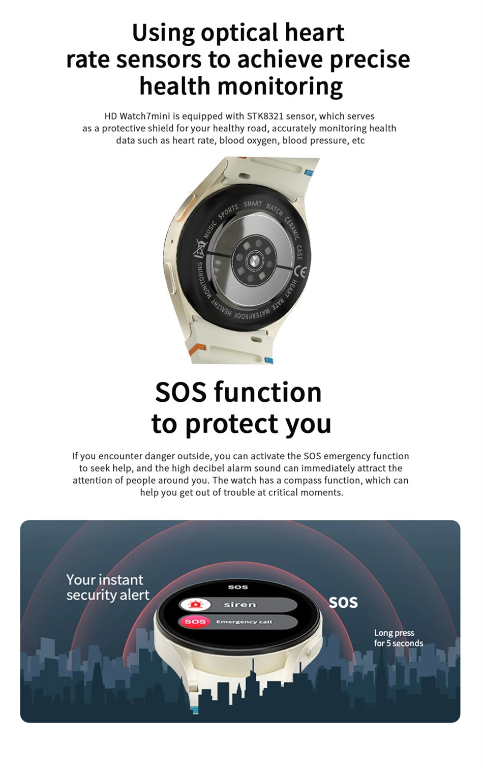 Galaxy Watch 7 Smartwatch with AMOLED Display