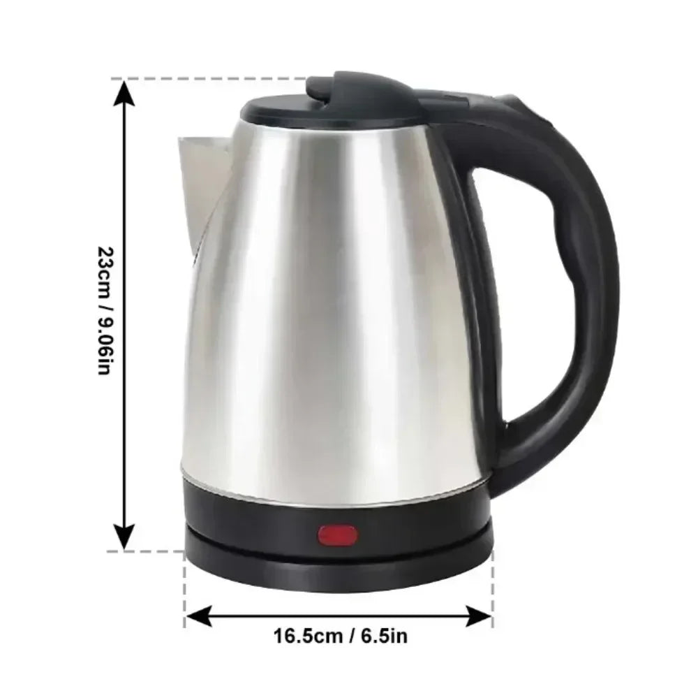 2L Stainless Steel Electric Kettle – Smart Whistle Kettle