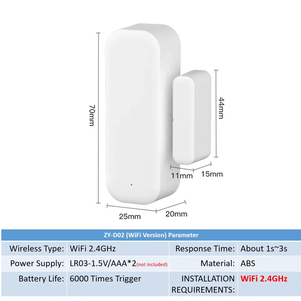 Tuya WiFi Smart Door & Window Sensor
