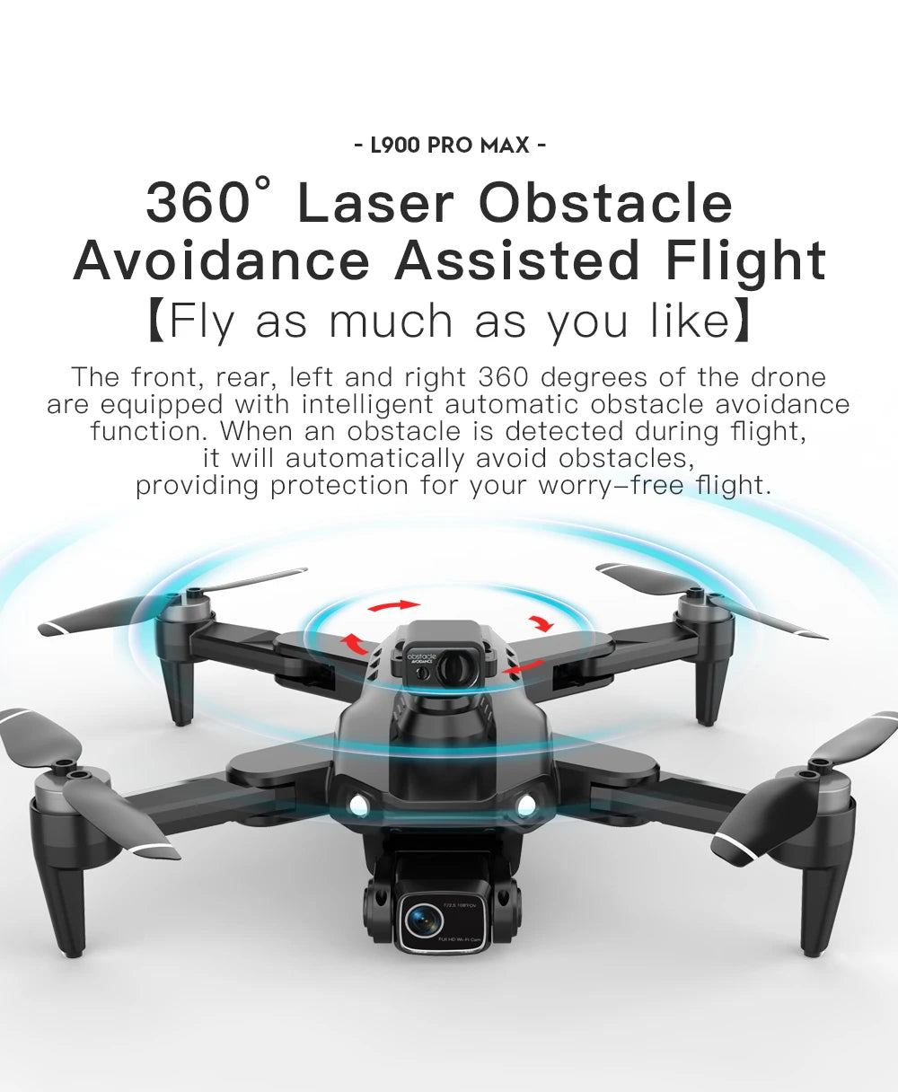 L900 Pro MAX 4K GPS Drone with Dual Camera