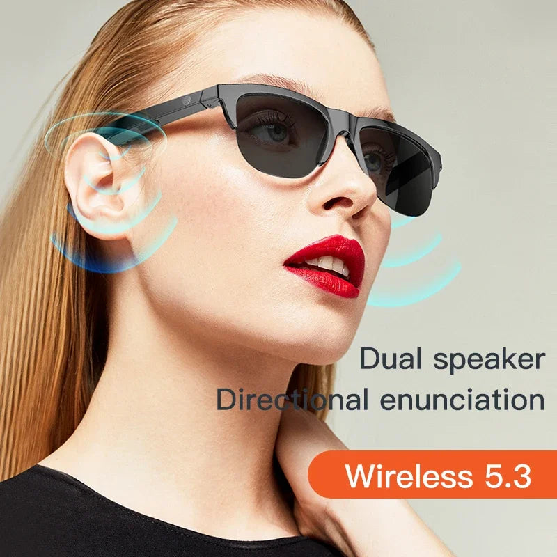 Smart Bluetooth 5.3 Sunglasses with Headphones