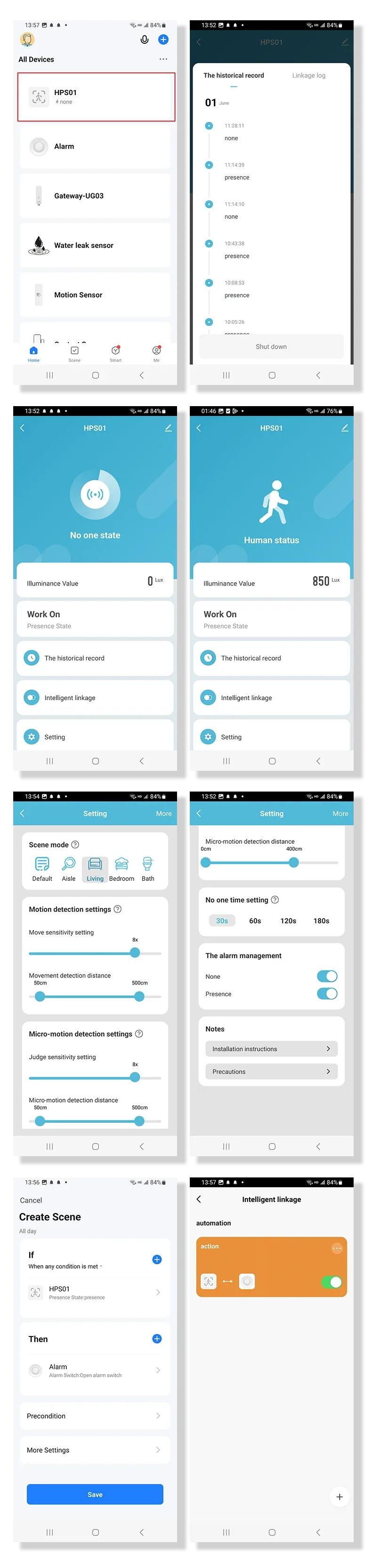 Tuya ZigBee WiFi Human Presence MmWave Sensor