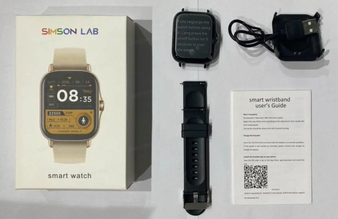 1.44" Bluetooth Smart Watch for Android & iOS