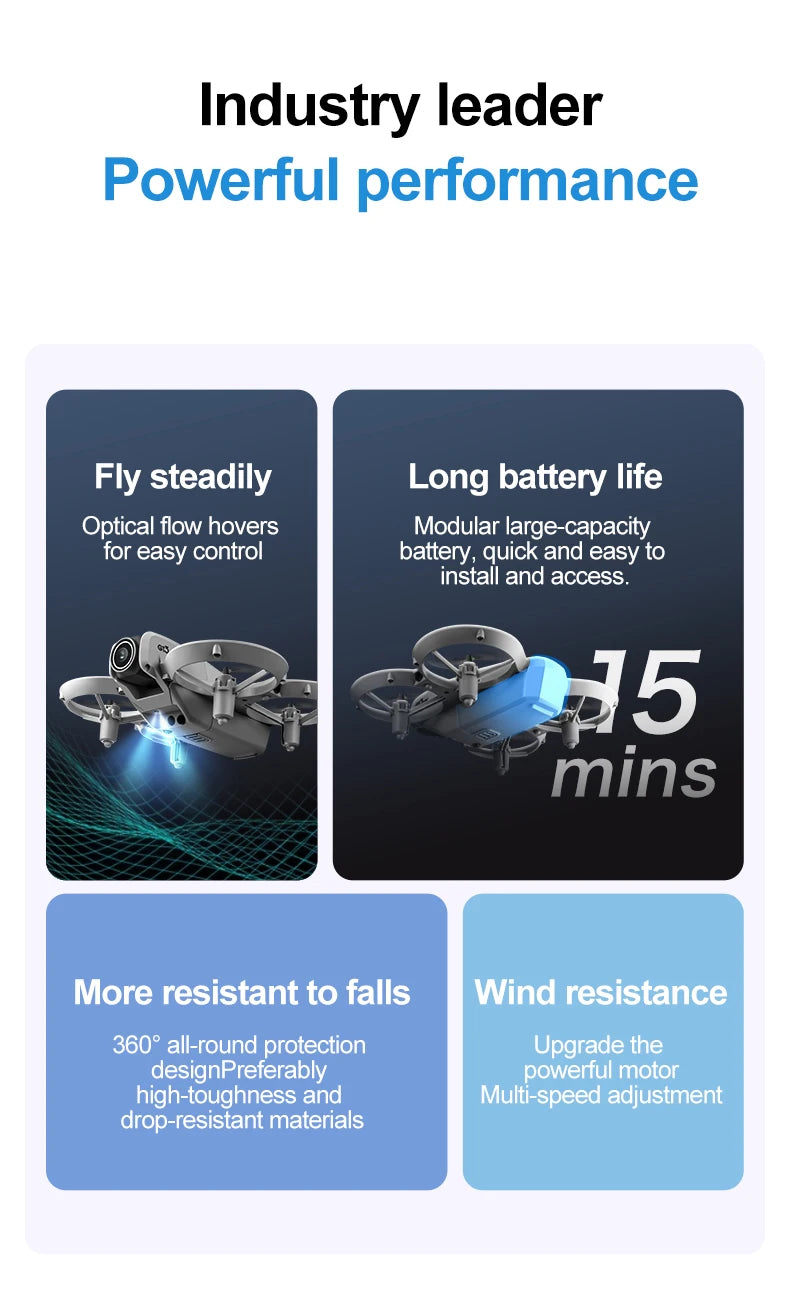 GT3 GPS 8K Drone with Dual Cameras & Obstacle Avoidance