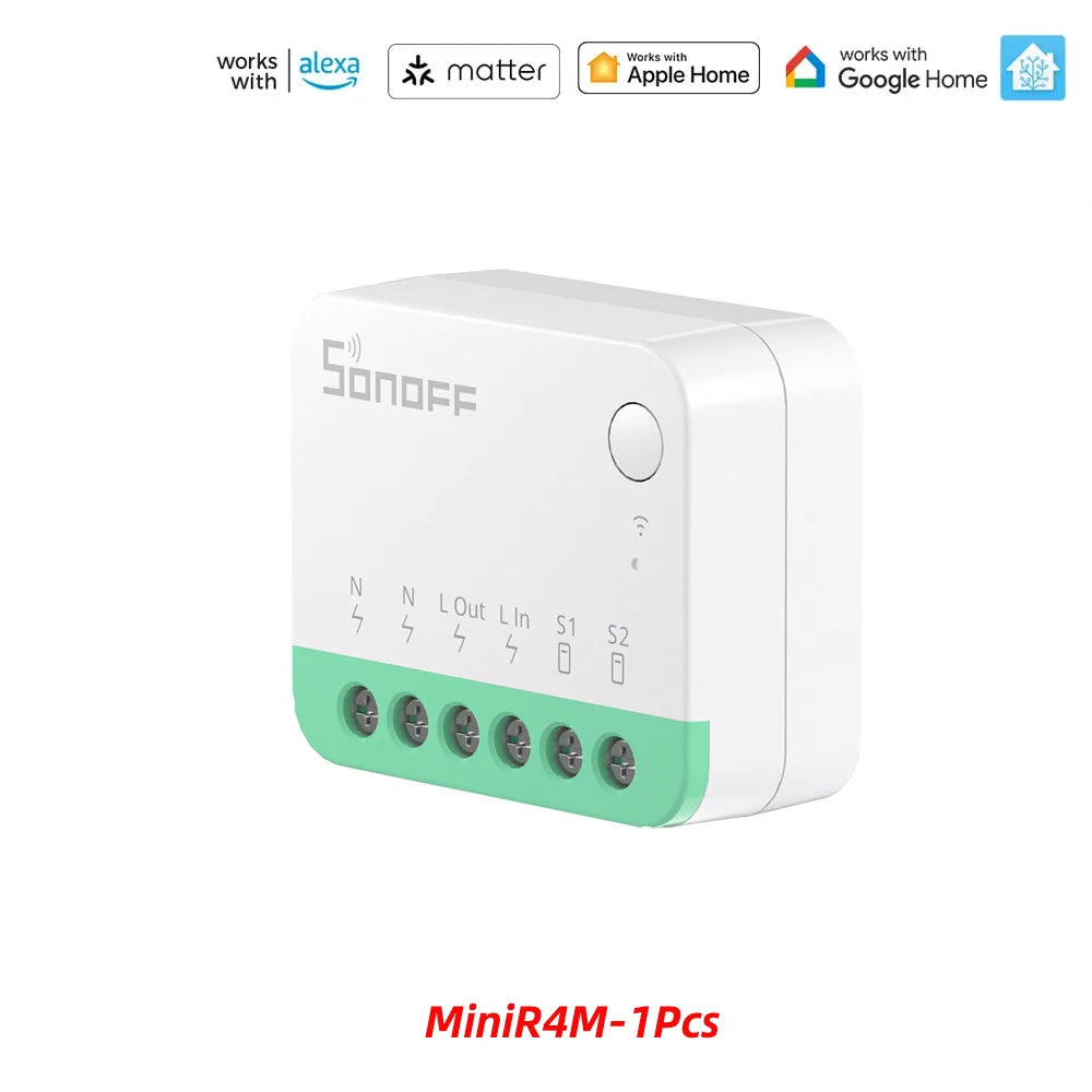 Sonoff Mini R4 Matter WiFi Smart Light Switch