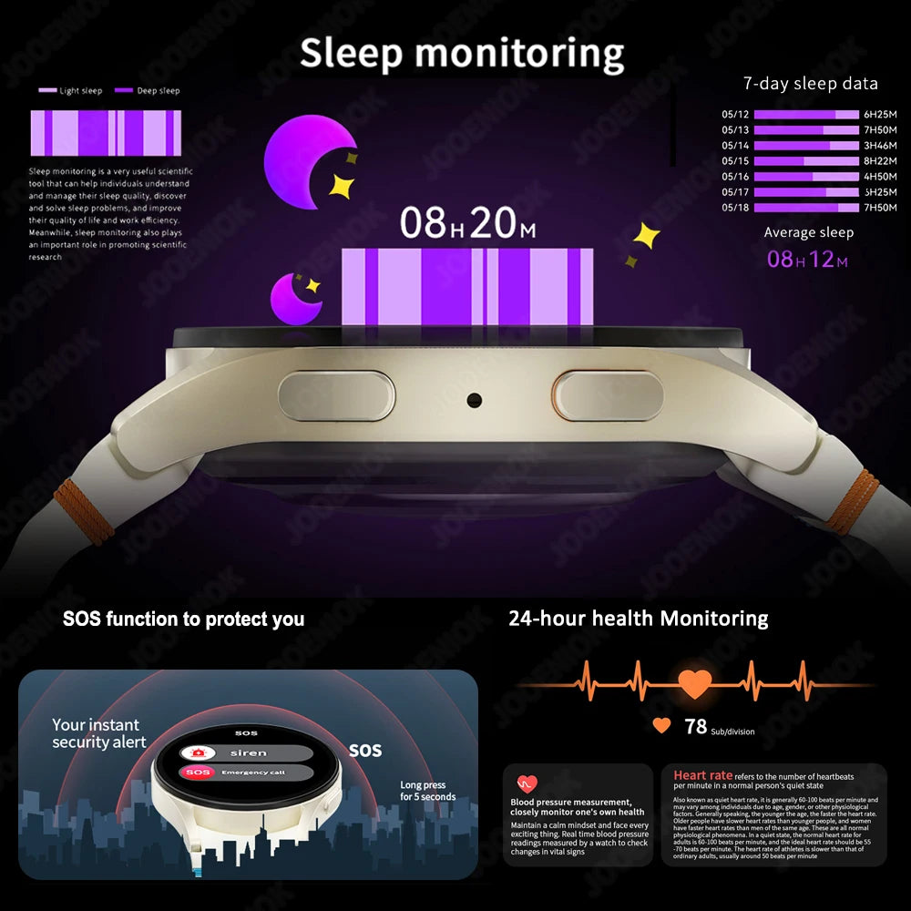 Galaxy Watch 7 Smartwatch with AMOLED Display
