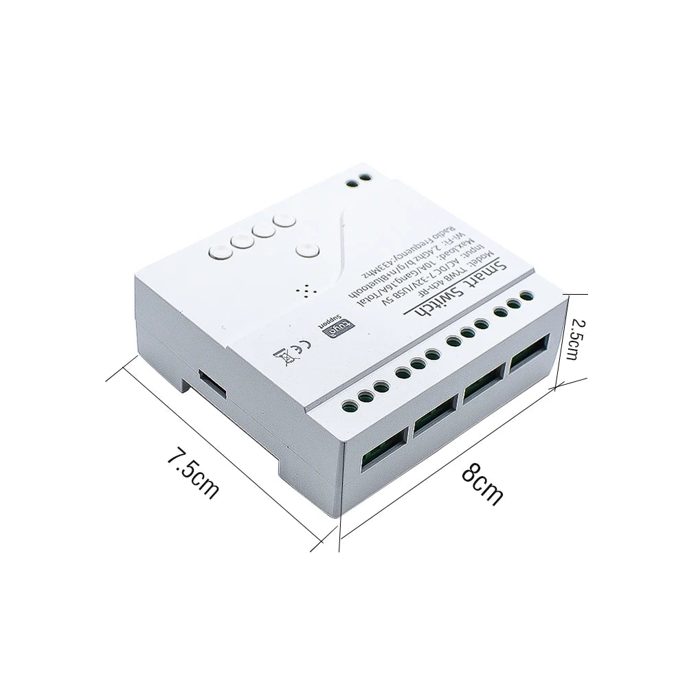 4CH Tuya WiFi Smart Relay Switch Module