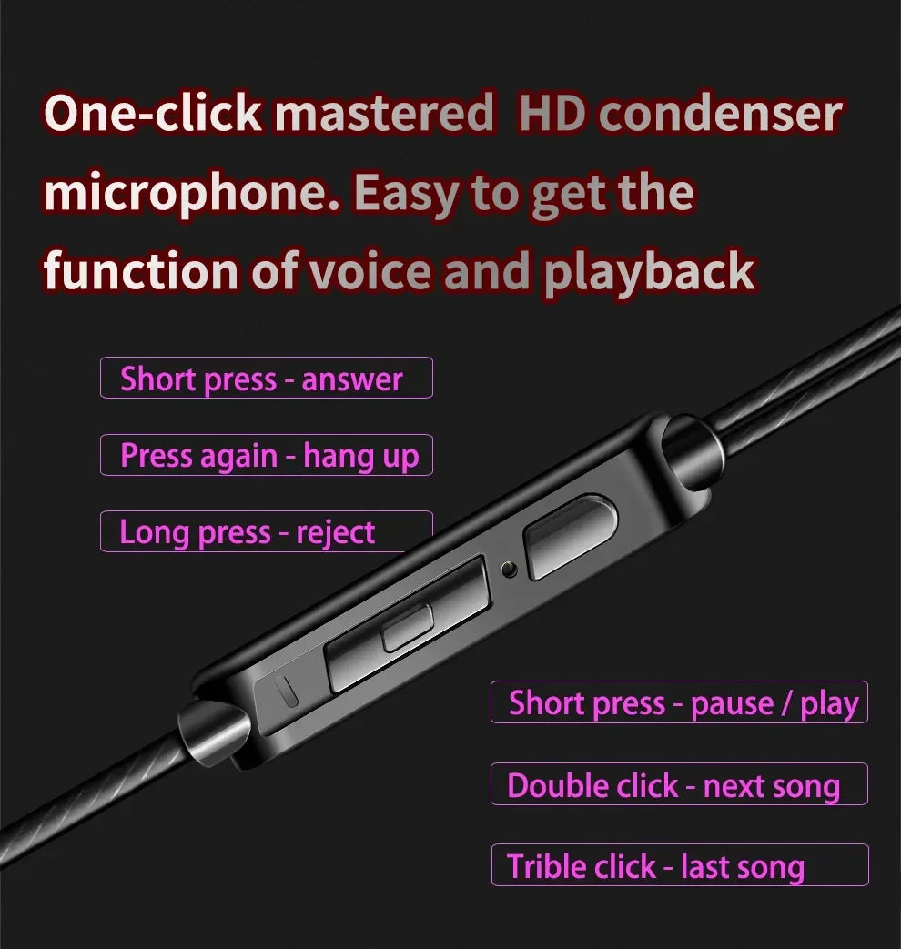 QKZ AK6 3.5mm Wired HiFi Earphones