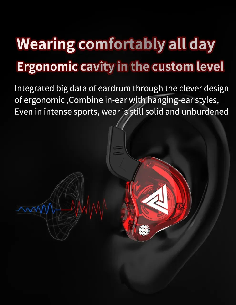 QKZ AK6 3.5mm Wired HiFi Earphones