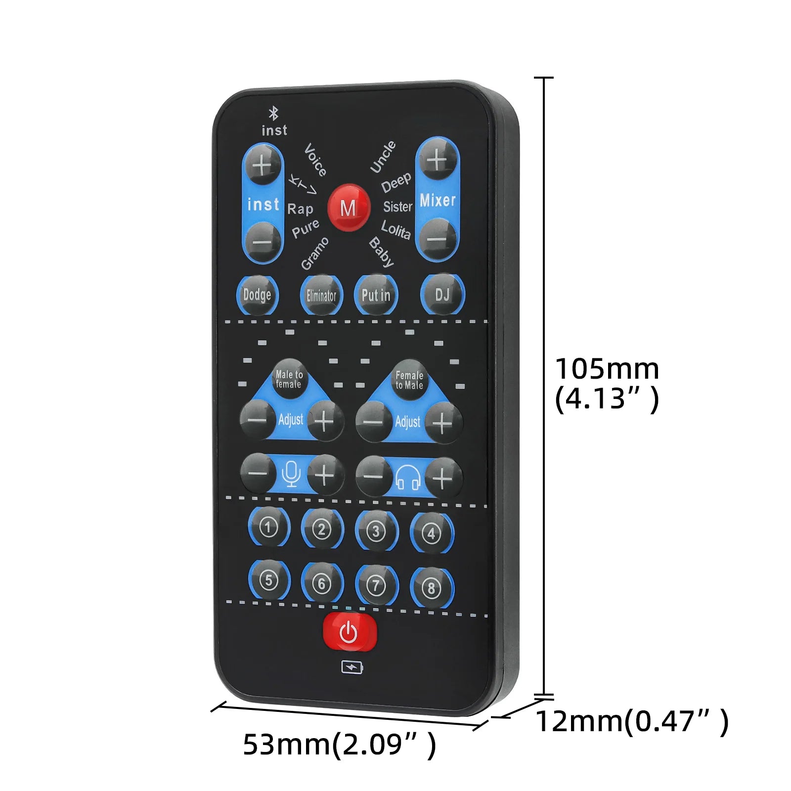 M10 Portable Voice Changer with Karaoke Function