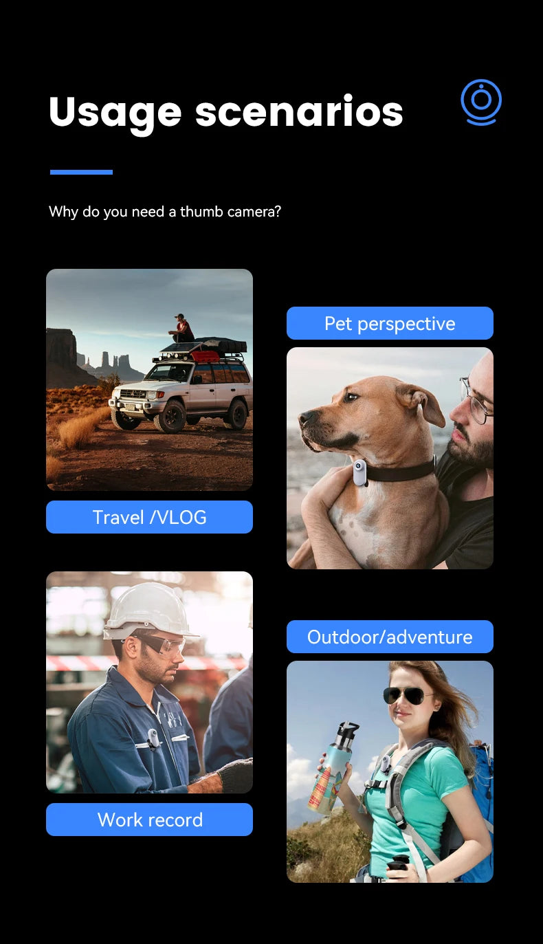 A100 Mini 1080P HD Action Camera