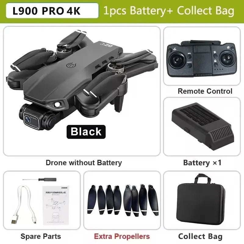L900 Pro MAX 4K GPS Drone with Dual Camera
