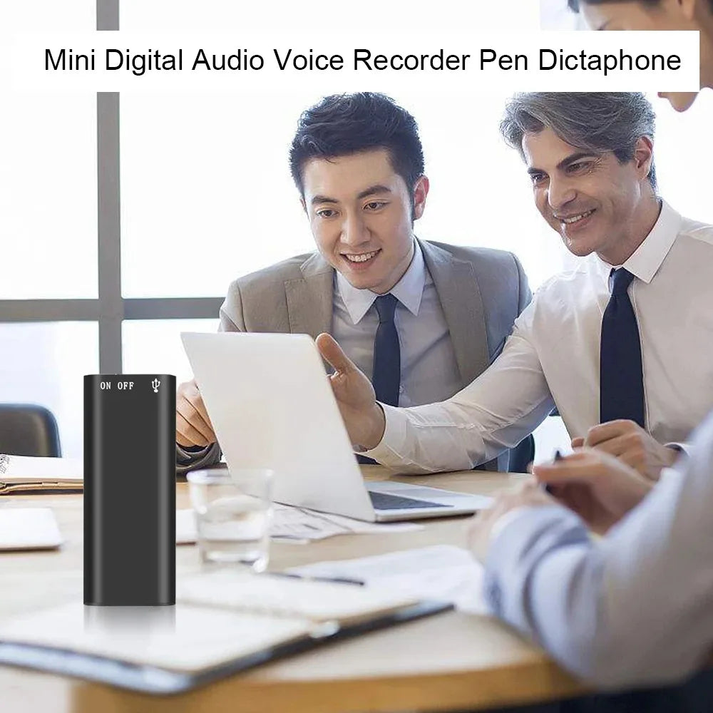 3-in-1 Professional Digital Voice Recorder & MP3 Player