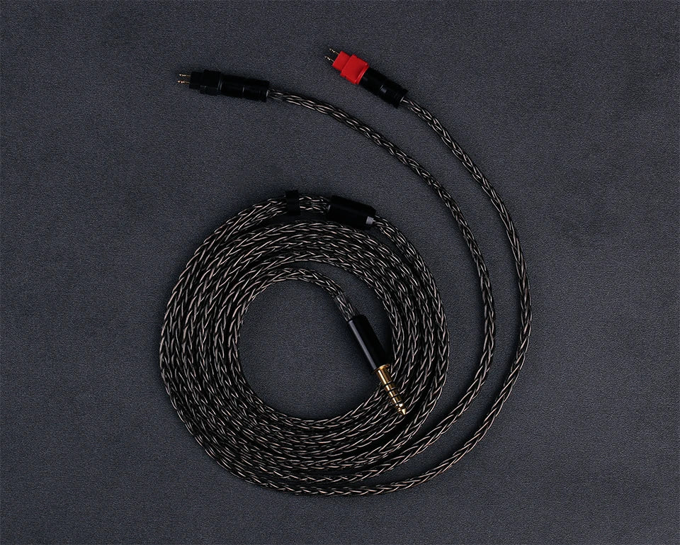 OPENHEART 16 Core Headphone Cable XLR 4.4mm 2.5mm 6.35mm Cable For Sennheiser HD580 HD600 HD650 hd545 hd565 hd535 HD660S HD6XX