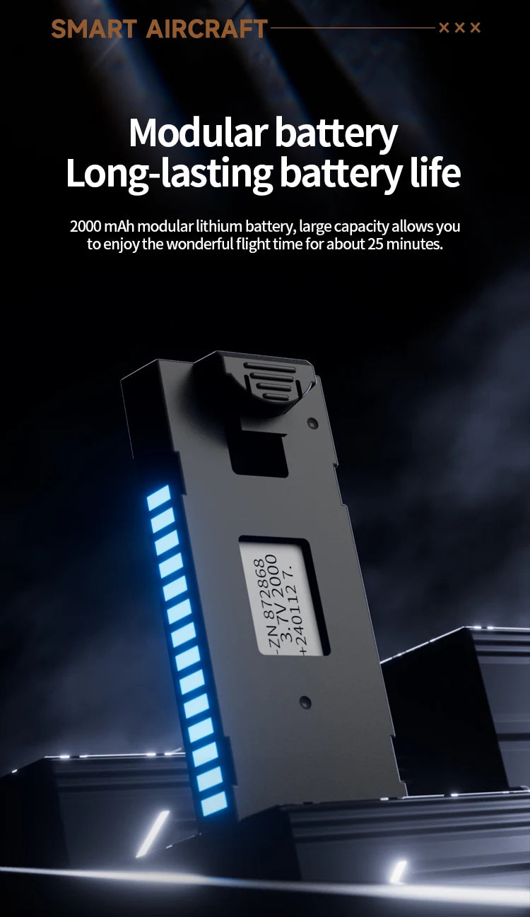 M5 Professional 8K GPS Drone with Triple Camera & Obstacle Avoidance